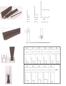 TDF industrie bande <span class=keywords><strong>brosse</strong></span> étanchéité <span class=keywords><strong>brosse</strong></span> bande par aluminium pour douche <span class=keywords><strong>porte</strong></span> <span class=keywords><strong>bas</strong></span> joint voiture bande magnétique <span class=keywords><strong>brosse</strong></span> pour fenêtre - Product Image 6