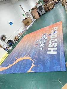 Kustom spanduk cetak promosi spanduk mesh kanvas Pvc vinil tahan air luar ruangan iklan pvc spanduk vinil - Product Image 4