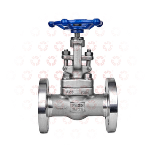 Grado industrial SS F304 DN25 PN25 A25 Tubería de <span class=keywords><strong>gas</strong></span> Fuelle sellado Válvula de globo de mano Proveedor de válvula de cierre de alta presión - Product Image 1