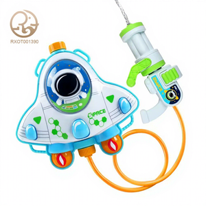 <span class=keywords><strong>Pistolet</strong></span> à <span class=keywords><strong>eau</strong></span> électronique d'été pour enfants Jouet de tir Astronaut S Jeu de plein air avec sac à dos de dinosaure en ABS Sac emballé - Product Image 1