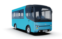 DAOD Mini-bus électrique de ville 20 places avec grande autonomie et haute vitesse, prix direct usine Chine