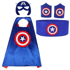 Children's Day Echo Hero Cape Cloak Wristband Belt <strong>Super</strong> Cape Kids Man - Product Image 3