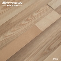 Plancher de plancher en bois de chêne massif, carreaux stratifiés pour Usage intérieur