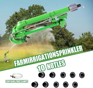 Einstellbare Landwirtschafts-Bewässerungsspritzpistole mit Druckmesser, 360°-Großflächenbewässerung für Ackerland - Product Image 3