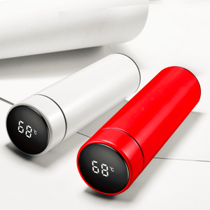Plus récent Offre Spéciale 18 8 En Acier inoxydable <span class=keywords><strong>Shimizu</strong></span> LED Flacon À VIDE Avec Affichage De La Température - Product Image 4