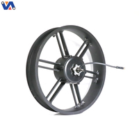 Moteur de roue électrique OUXI V8 48V-500W pour vélo électrique, 20 pouces, côté gauche, prise noire, moteur moyeu arrière, nouvelle image, pièces de trottinette électrique