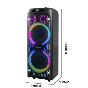 Enceinte Bluetooth multifonctionnelle CH-2121 avec chariot, audio sans fil, lumière <span class=keywords><strong>d</strong></span>'ambiance colorée et subwoofer haute puissance - Product Image 4