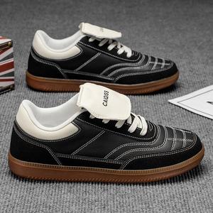 Chaussures <span class=keywords><strong>de</strong></span> sport vintage <span class=keywords><strong>de</strong></span> l'armée allemande, baskets basses à semelle en caoutchouc, chaussures <span class=keywords><strong>de</strong></span> <span class=keywords><strong>marche</strong></span> décontractées rétro, chaussures polyvalentes, chaussures pour hommes - Product Image 5