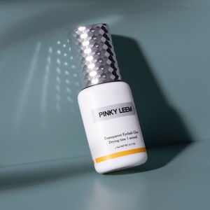Pinky Leem Manufacturer Supplier Strong Clear Waterproof <b>Latex</b> Free Lash Glue clear Lash Extension Glue Adhesive Medical Grade - Product Image 1