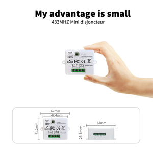 SIXWGH WiFi Smart Switch Module Étanche Alexa Google Home Commande Vocale <span class=keywords><strong>Siri</strong></span> Aucun Hub Nécessaire Compatible SmartThings/Apple - Product Image 3