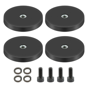 <span class=keywords><strong>Base</strong></span> magnética al por mayor <span class=keywords><strong>con</strong></span> hilo interno Imán recubierto de goma antiarañazos - Product Image 2
