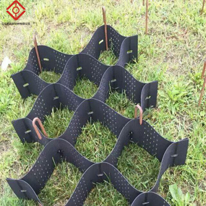 Géocell en HDPE pour stabilisation des terrains et allées, construction cellulaire en <span class=keywords><strong>nid</strong></span> <span class=keywords><strong>d</strong></span>'<span class=keywords><strong>abeille</strong></span>, 100mm 150mm, garantie 5 ans - Product Image 2