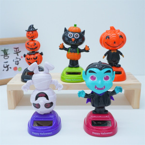 Figura Decorativa <span class=keywords><strong>de</strong></span> Halloween con Energía Solar, Muñeco con Cabeza Móvil para el Día <span class=keywords><strong>de</strong></span> <span class=keywords><strong>los</strong></span> <span class=keywords><strong>Muertos</strong></span>, Decoración para Fiestas - Product Image 3