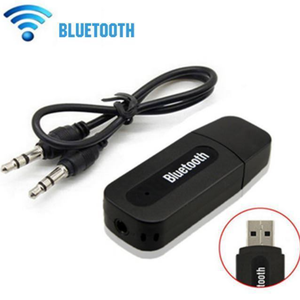 <strong>Bluetooths</strong> Audio Receiver Wireless Stereo <strong>Sender</strong> Adapter <strong>Aux</strong> 3.5mm USB Plastic for Car TV Home UK - Product Image 4