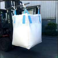 Sac FIBC réutilisable d'occasion, sac robuste de 2000 kg pour le sable, le gravier, les agrégats, l'industrie du bâtiment