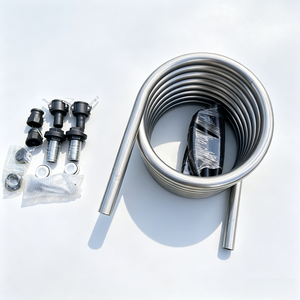 Serpentín de Intercambio de Calor de Agua de 38 mm, Acero Inoxidable 304, para Calefacción con Leña, para Jacuzzi, Baño al Aire Libre, Sistema de Calentamiento de Agua - Product Image 5