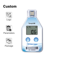 Dispositif de surveillance universel thermomètre PDF enregistrement de température de haute précision enregistreur de données de température USB