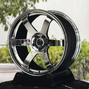 Jantes en alliage forgé Chrome Rays Volk Racing TE37 <span class=keywords><strong>SAGA</strong></span> S Plus 15 16 17 18 19 20 pouces 5x120 5x112 pour BMW F85 M40i F26 F48 F16 - Product Image 6