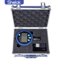 Shelok YK-120 Digital Adjustable Digital Air Differential Manometer Pressure Gauge High Precision Quartz Resonant Sensor