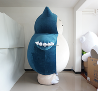 Disfraz de Mascota de Snorlax de diseño único para Pokemoned Series Comic-con Activity Inflable Kirby Mascot Costume 2M