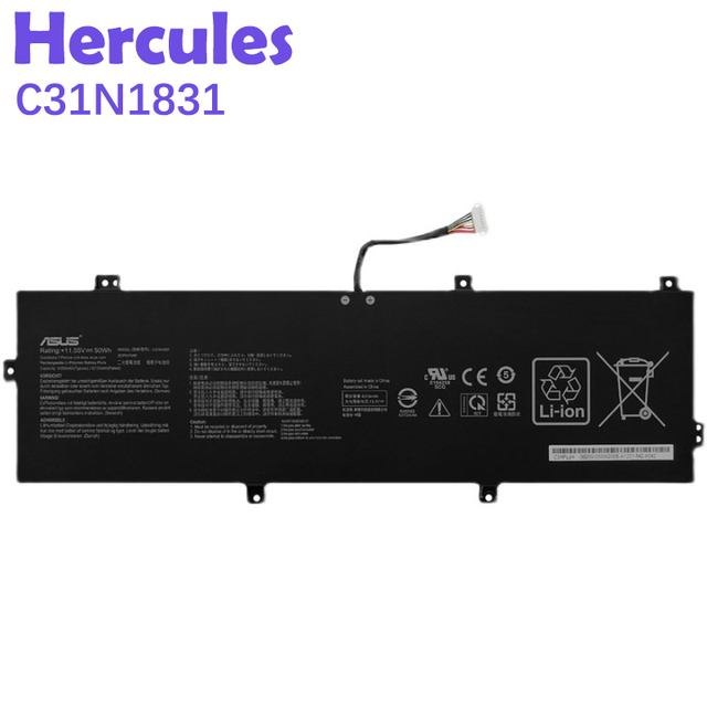 Laptop Battery C31N1831 0B200-03330200 0B200-03630000 0B200-03630200 3ICP5/70/81 for ASUS Zenbook 14 UX433FN Notebook Batteries