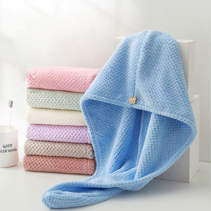 Turbante Assorbente Personalizzato con Logo per Doccia, Salone di Bellezza, Spa, Asciugatura Rapida dei Capelli per Donne, Asciugamano in Microfibra - Product Image 3
