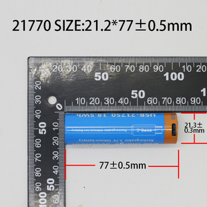 Batería de Iones de Litio de 3-7 Voltios, USB Tipo-C, 21700, 5000 mAh, Batería de Litio 21700 Li-ion para Linternas - Product Image 4