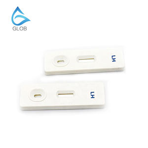 글로브 바이오텍 3.0mm 고품질 OEM <span class=keywords><strong>LH</strong></span> 배란 소변 신속 검사 카세트 여성 가정용 비트로 진단 전용 10-25mIU/ml - Product Image 5