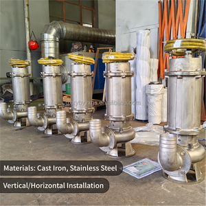 Pompe centrifuge verticale électrique submersible pour boue, <span class=keywords><strong>sable</strong></span> et eau, alimentée par un moteur triphasé <span class=keywords><strong>de</strong></span> 18, 22, 25, 40, 60, 80 CV - Product Image 3