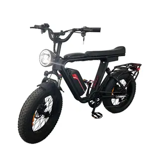 Factory Direct Sale Electric Bike Manufacturer E Bicycle 48v 500w Motor 7 Speed Fat Tire Lithium Battery Brushless Motor 16ah