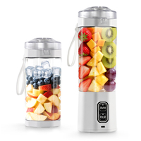 Nieuwe Draagbare Blender 360W Fles Fruitpers 700mL Capaciteit Oplaadbaar 6000mAh Batterij Persoonlijke Smoothie Blender Huishoudelijk