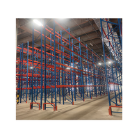 Étagère de stockage robuste en acier Q235B pour centre logistique, fabricant OEM, capacité 4000 kg, conception personnalisée
