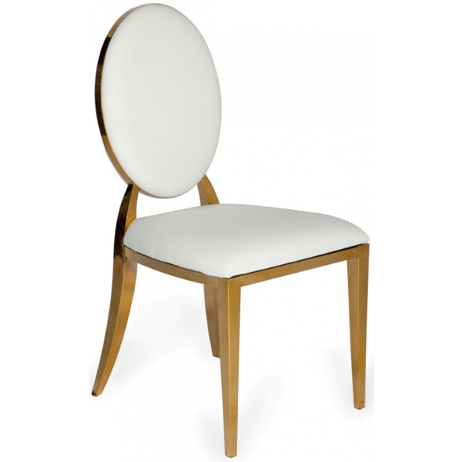 Gold banquet chair