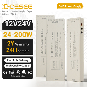 Controlador LED de Voltaje Constante DESEE, Regulable, 24W 36W 60W 100W 200W, Fuente de Alimentación LED - Product Image 1