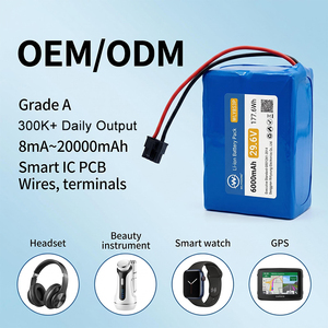 Bateria de Íon de Lítio OEM ODM KC CE 21700 18.5V 6000mAh 5S2P para Luz Solar e Áudio - Product Image 1