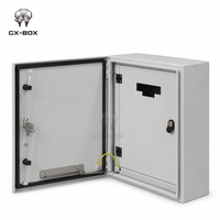 Boîtier de commande électrique en acier galvanisé IP65 GX-BOX OEM ODM, coffret de distribution métallique