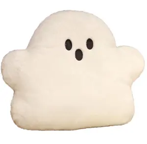 Fertigen Sie benutzer definierte Ghost Toys niedlichen Plüsch tier Ghost Pillow kleinen Schlüssel ring