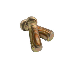 Boulons dentelés de fabricant de produit en acier au carbone de qualité personnalisée 9/16 Fixations de taille en pouces de diamètre M12 * 1.5 <span class=keywords><strong>Goujon</strong></span> de roue - Product Image 3