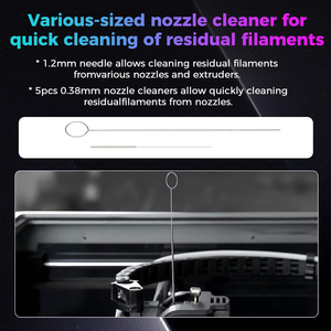 Kit d'outils pour imprimante 3D Creality, 14 pièces, en acier inoxydable, pour le nettoyage, l'assemblage, le démontage et les outils pour filaments - Product Image 2