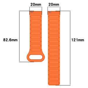 ايفانهو 14 من 20 من السيليكون حزام حلقة مغناطيسي لساعة سامسونج غالاكسي 6/4/5pro/<span class=keywords><strong>3</strong></span>/active2 سوار سوار أمازون فيت - Product Image 5