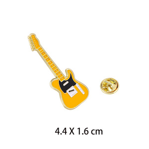 Biểu Tượng Tùy Chỉnh Chất Lượng Cao Kim Loại Cứng Men Guitar Huy Hiệu Trâm UV In Thời Trang Trang Trang Trí Quần Áo Ve Áo <span class=keywords><strong>Pins</strong></span> Chết Đúc - Product Image 6