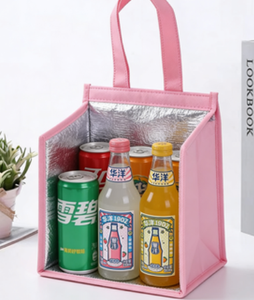 Sac isotherme de grande taille personnalisé en mousse d'aluminium EPE de haute qualité, sac de courses en non-tissé personnalisé, sac isotherme - Product Image 3