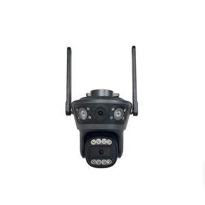 كاميرا أمان خارجية عالية الدقة بعدسات مزدوجة 6MP مع كشف الحركة ضوء مزدوج والتعرف على الإنسان اتصال واي فاي مستشعر CMOS - Product Image 1