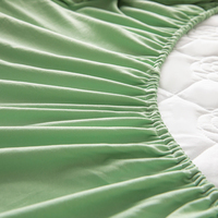 Protège-matelas imperméable de qualité supérieure, respirant, silencieux, style drap-housse, anti-punaises de lit, pour hôtel et maison