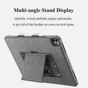 เคสกันกระแทกแบบถอดได้ ผ้าเนื้อทนทาน ลายเดนิม ป้องกันรอยขีดข่วน สำหรับ iPad Air 5 และ iPad Pro 11 - Product Image 4