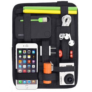 Organisateur de voyage portable pour appareils électroniques, téléphone, outils, pinceaux de maquillage, rangement élastique pour accessoires de salon - Product Image 1