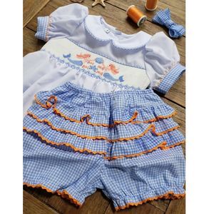 Vestido Blanco de Alta Calidad para Niñas, Estilo Sirena, con Volantes, para Playa o Dormir - Product Image 3