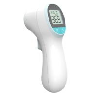 Détecteur de température numérique portable avec diffusion vocale, scan infrarouge, rétroéclairage 3 couleurs, fonction Bluetooth pour enfants, adultes et cliniques