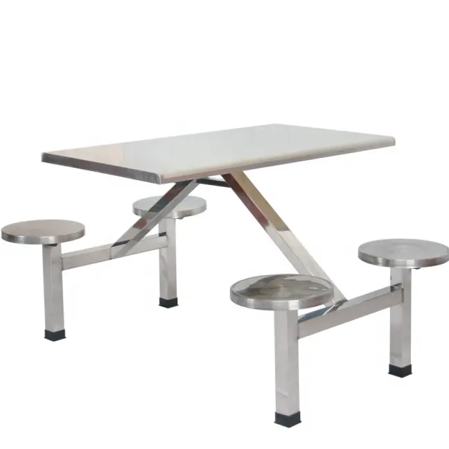 Nouveau Style Modern Design Company Mobilier de salle à manger scolaire Ensembles de tables et de chaises de restaurant pour cantine