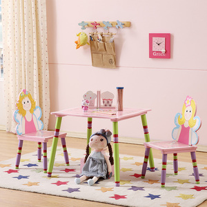 Table de fée en bois rose moderne et 2 chaises <span class=keywords><strong>pour</strong></span> l'école à la maison ou la <span class=keywords><strong>maternelle</strong></span> <span class=keywords><strong>pour</strong></span> la chambre des enfants - Product Image 6